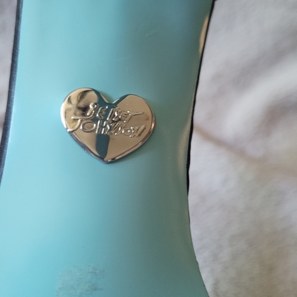 Blue by Betsey Johnson Crystal T Strap high heel sandals size 9.5​ - Picture 11 of 13